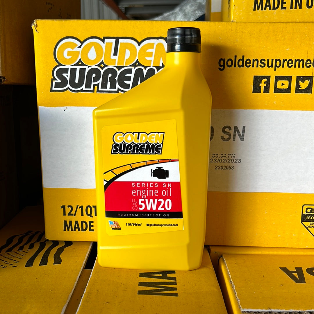 Aceite golden supreme sae 5w20