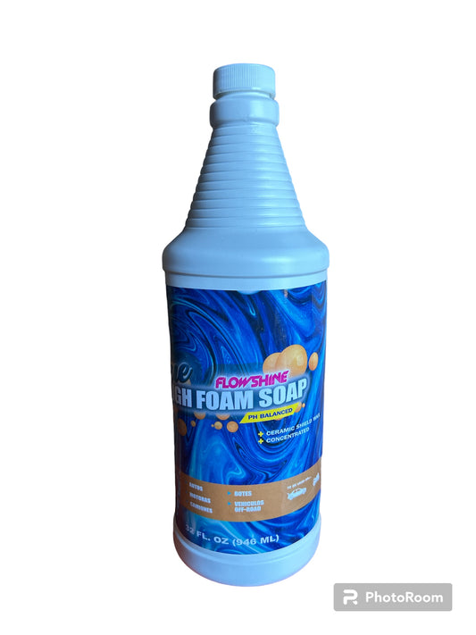 Blue high foam 32oz