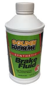 Brake fluid 10oz golden supreme